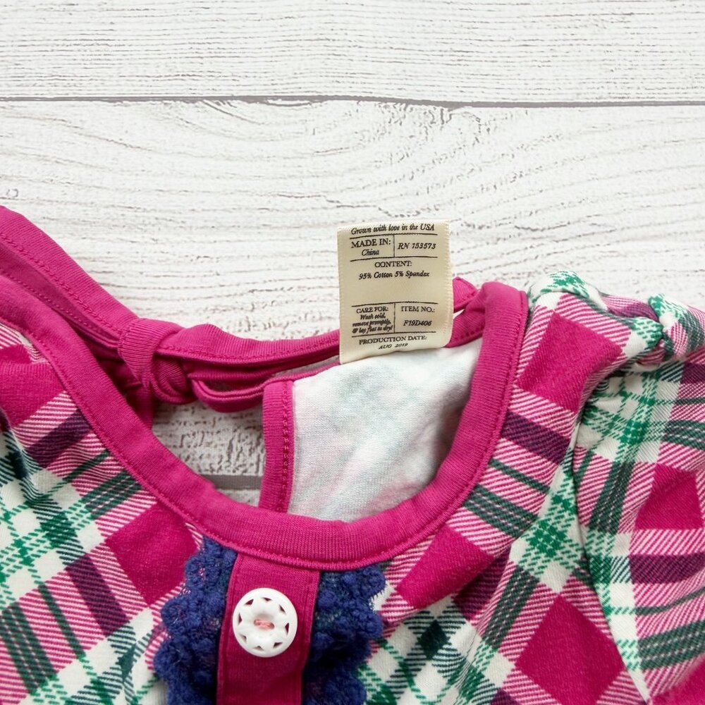Wild Flowers Plaid Dress - Picture 3 of 4